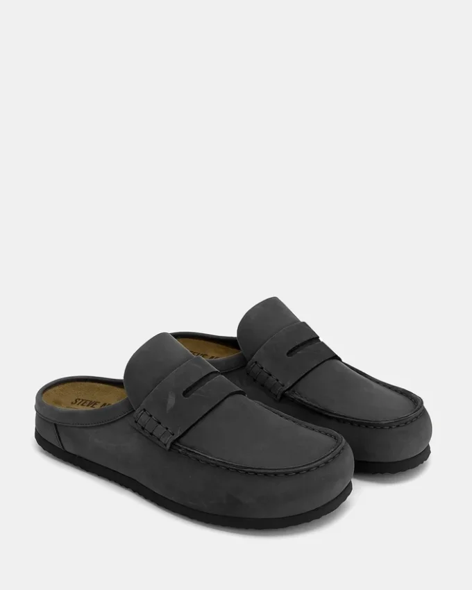 Wyatt de cuero negro Wyatt de cuero negro