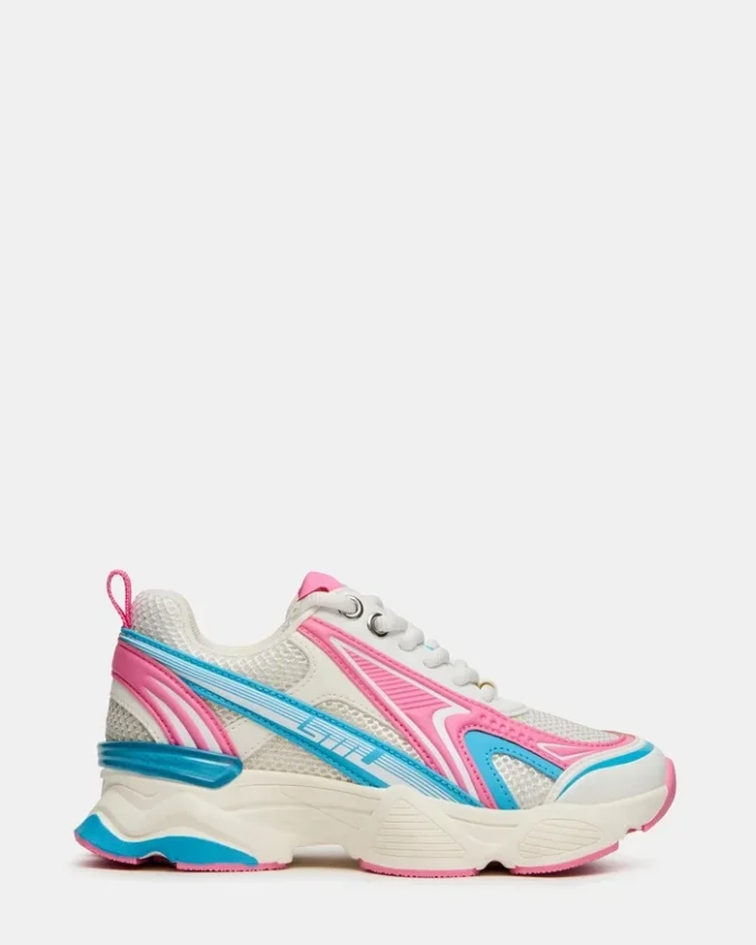Zapatillas infantiles Spedstr rosa/azul Zapatillas infantiles Spedstr rosa/azul