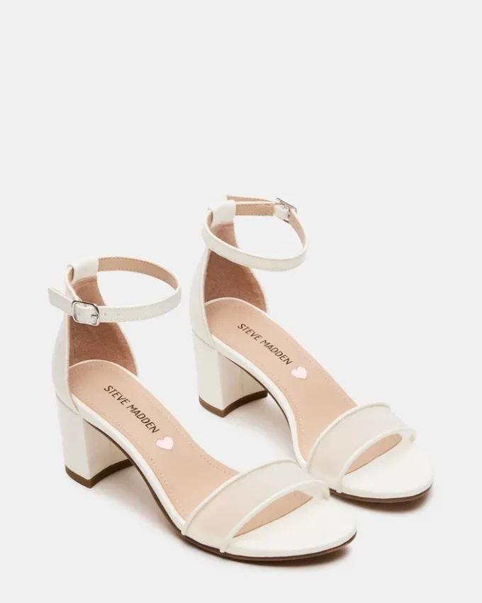 Zapatos de malla blancos Carrson para niños Zapatos de malla blancos Carrson para niños